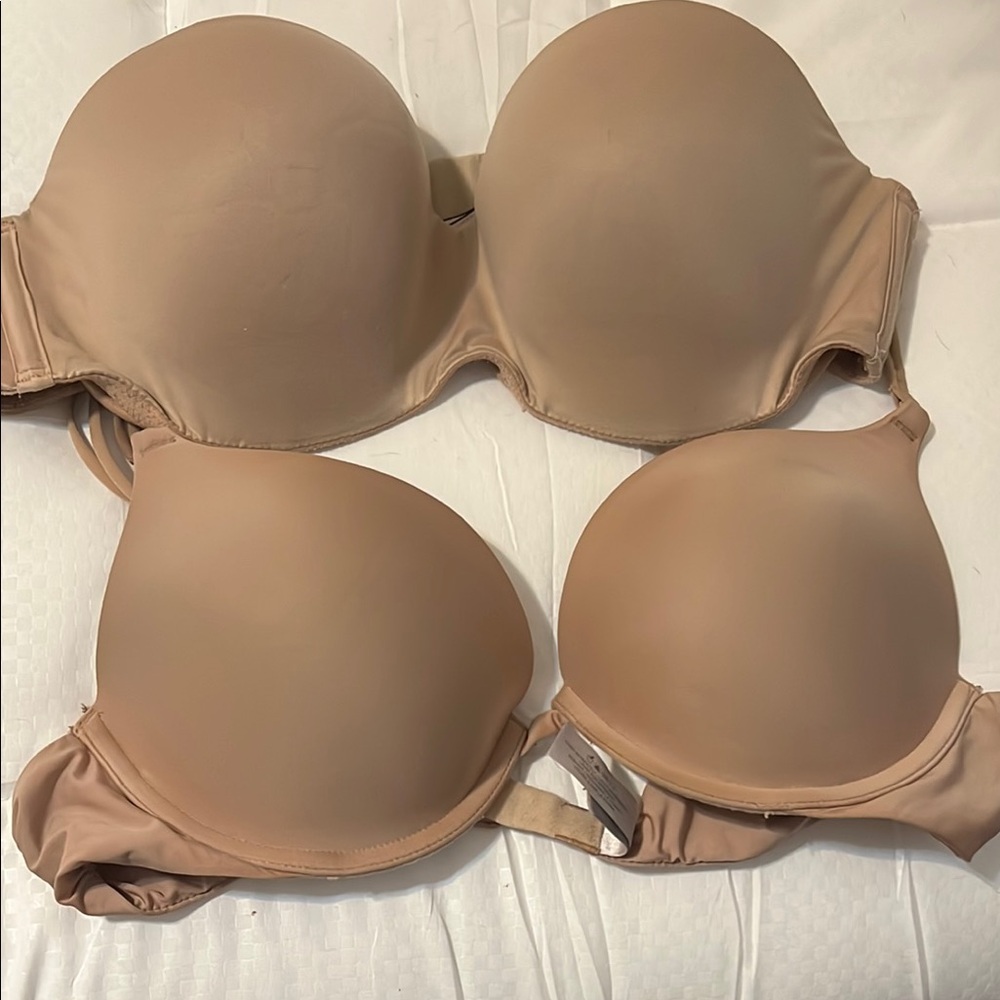 Seamless Nude Bra Set